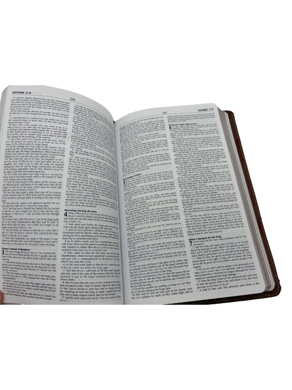 1987 KJV Holy Bible Thomas Nelson Red Letter Self Pronouncing Faux Leather Cover - Picture 6 of 11